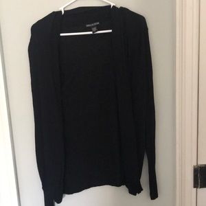 black cardigan
